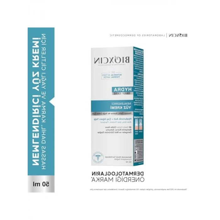Nemlendirici Yüz Kremi, 50 ml, Hyaluronik Asit İçeren