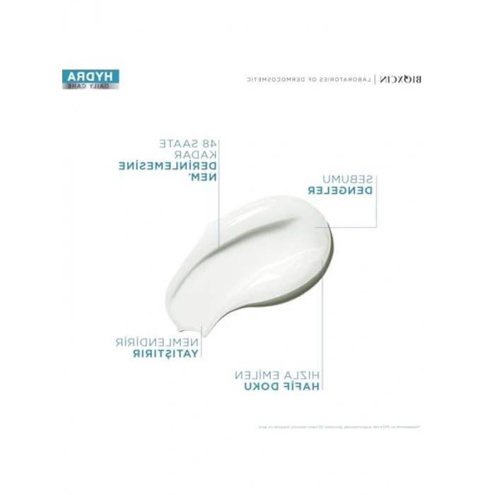Nemlendirici Yüz Kremi, 50 ml, Hyaluronik Asit İçeren