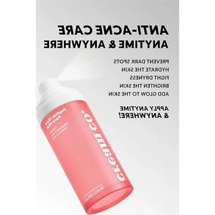Nemlendirici Yüz Spreyi, Peptit ve Hyaluronik Asit İçeriğiyle Tüm Cilt Tiplerine Özel