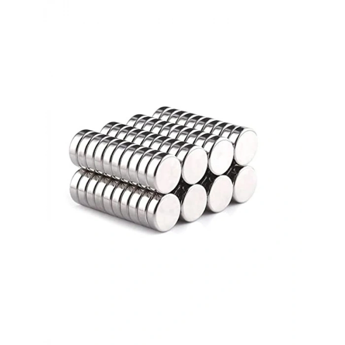 Neodyum Yuvarlak Disk Magnet, Ø8x2 mm, 30 Adet