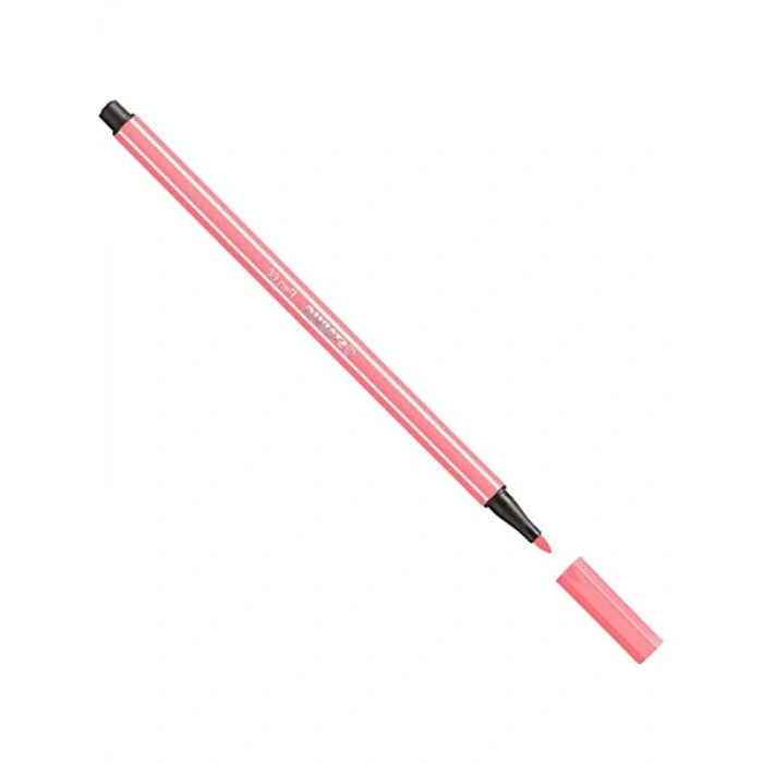 Neon Kırmızı Keçeli Kalem, 1.0 mm Çizgi Kalınlığı