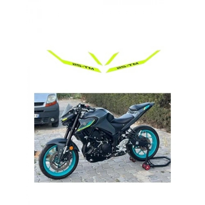 Neon Sticker Seti - 2021-2024 Dönemi için Özel