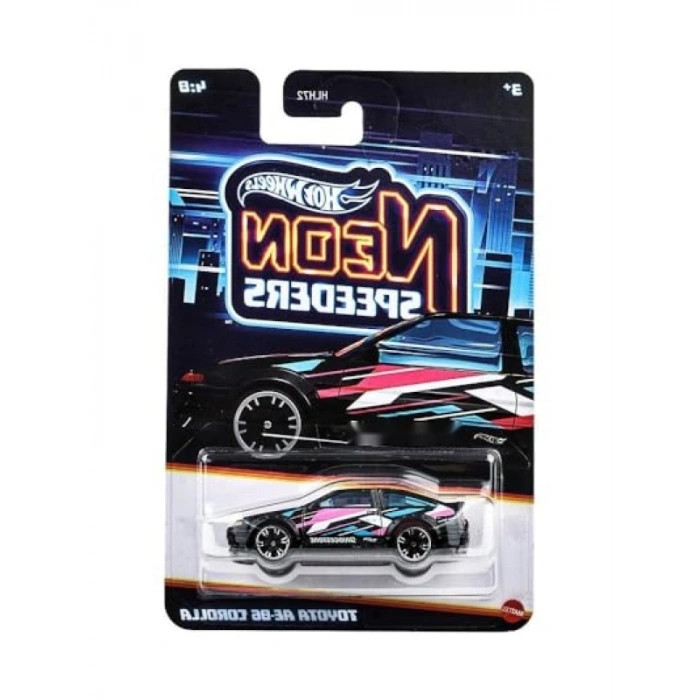 Neon Temalı Yarış Aracı - 1:64 Ölçekte TOYOTA AE-86 COROLLA