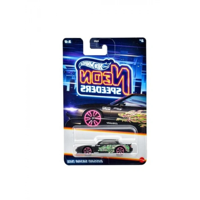 Neon Yarışçılar Hot Wheels Mini Araçları, Renkli ve Eğlenceli Tasarım