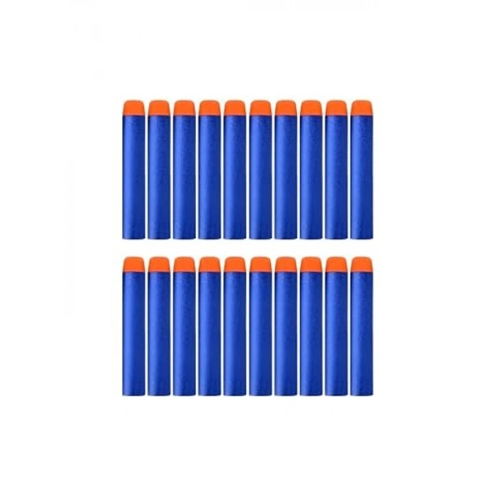 Nerf Soft Bullet Yedek Mermi Seti, 20 Adet Sünger Mermi