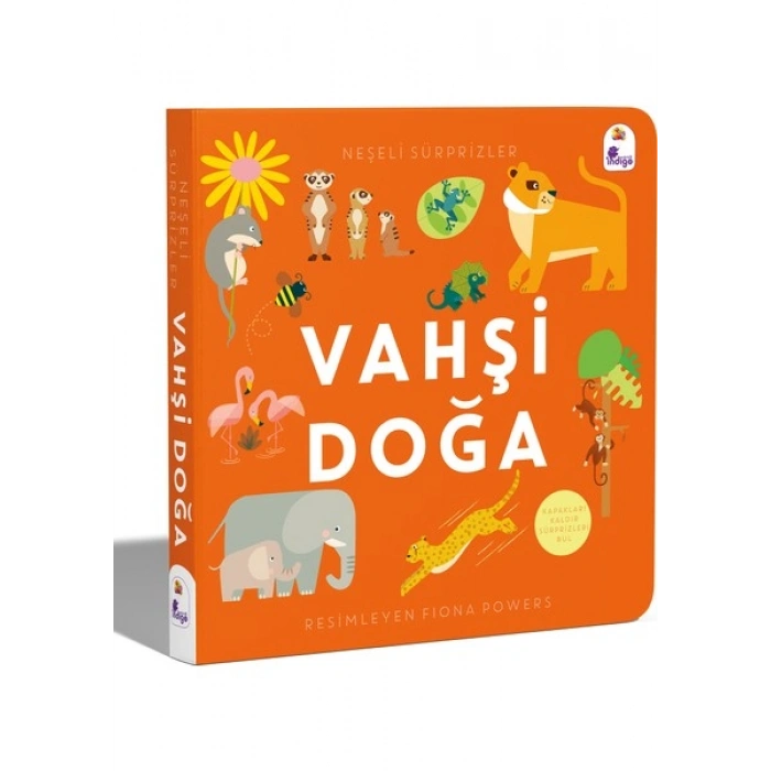 Neşeli Sürprizler: Vahşi Doğa (Pop-Up Kitap)
