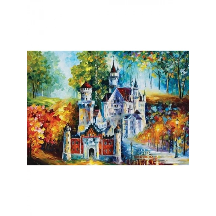 Neuschwanstein Şatosu Temalı 1500 Parça Puzzle