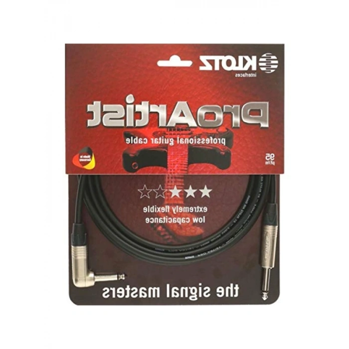 Neutrik Açılı Uçlu Enstrüman Kablosu (3m)