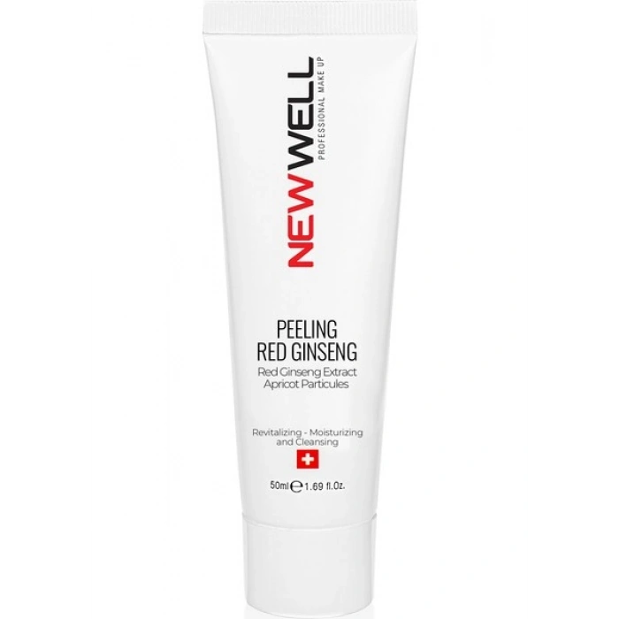 New Well Kırmızı Ginseng Peeling 50 ml Cildi Ölü Tabakadan Arındırır ve Rahatlatır