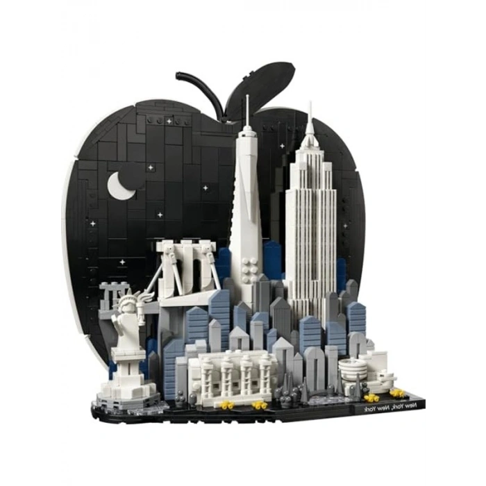 New York City Model Seti, 1465 Parça ile Yetişkinler için Eğlenceli Hediye