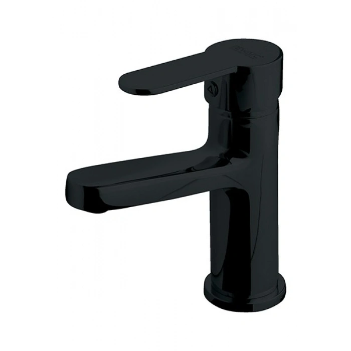 Newarc Domino Siyah Evye Lavabo Banyo Bataryası Set 971531B-971521B-971511B