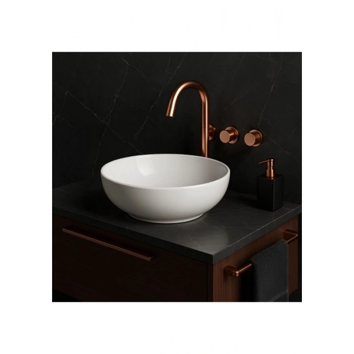 Newarc Newart Oval Beyaz Deliksiz Lavabo 42 Cm 5010