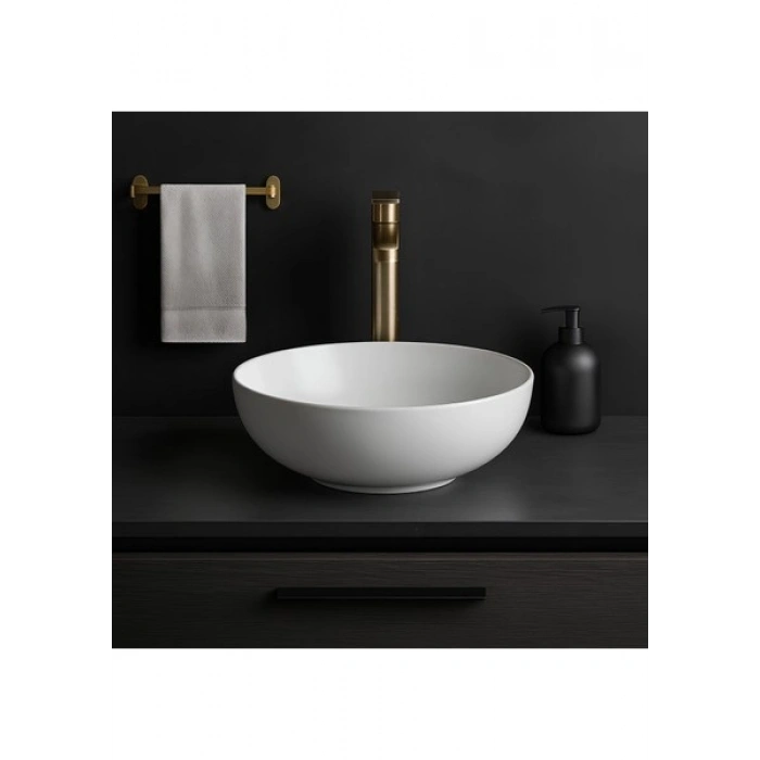 Newarc Newart Oval Beyaz Deliksiz Lavabo 42 Cm 5010