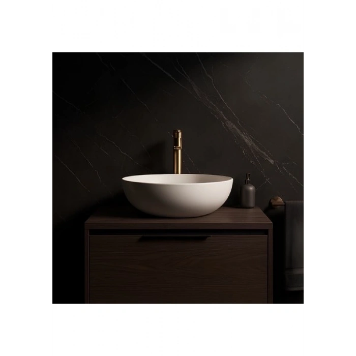 Newarc Newart Oval Beyaz Deliksiz Lavabo 42 Cm 5010