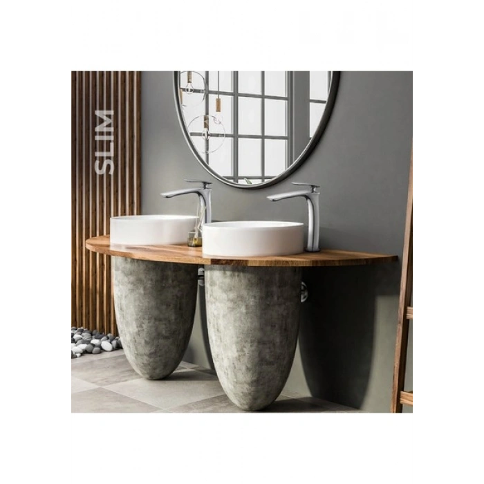 Newarc - Slim Çanak Tipi Lavabo Bataryası - 121001