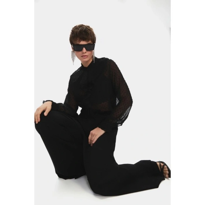 NG Style Pili Detaylı Bol Kesim Pantolon