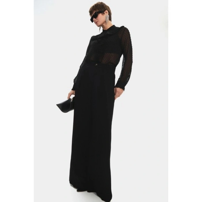 NG Style Pili Detaylı Bol Kesim Pantolon