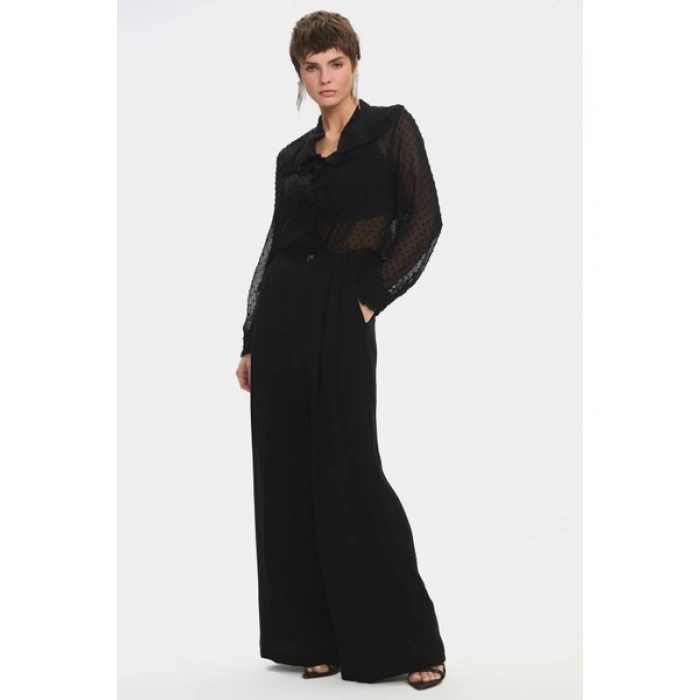 NG Style Pili Detaylı Bol Kesim Pantolon