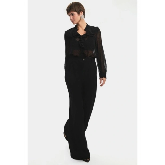 NG Style Pili Detaylı Bol Kesim Pantolon