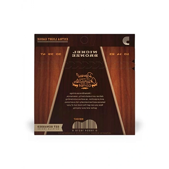 Nikel Bronz Akustik Gitar Teli Seti (10-47)