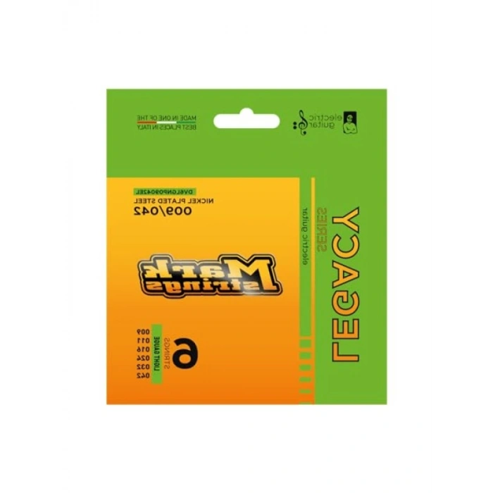 Nikel Kaplama Çelik Elektro Gitar Teli 09-42