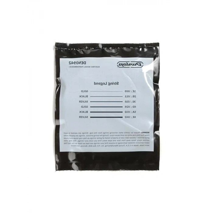 Nikel kaplama elektro gitar teli, 9-42 ölçü, orta sertlik