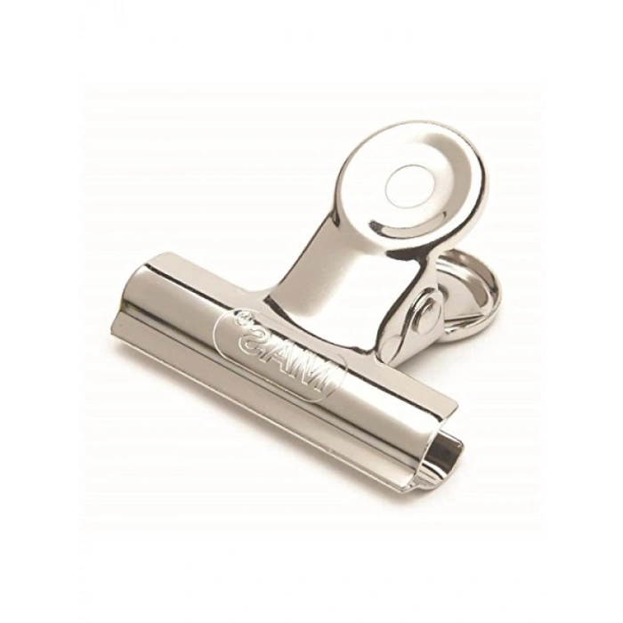 Nikel Kaplama Metal Kıskaç, 40 mm, 24lü Kutu