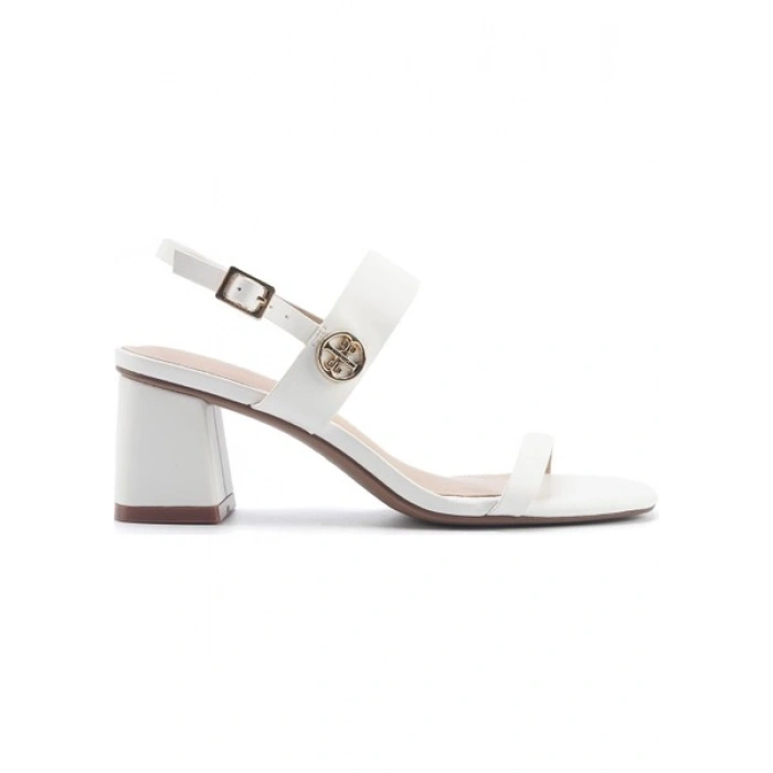 Nine West NACEDIA 5FX Beyaz Kadın Topuklu Sandalet