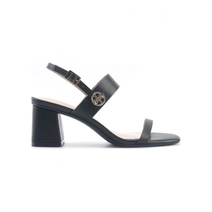Nine West NACEDIA 5FX Siyah Kadın Topuklu Sandalet