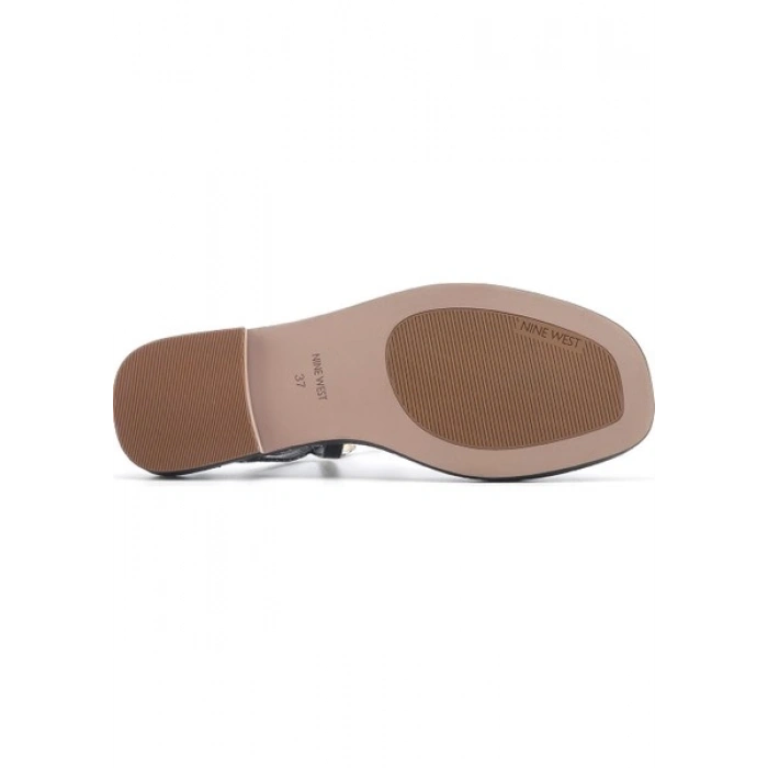 Nine West Orane 5fx Siyah Kadın Düz Sandalet