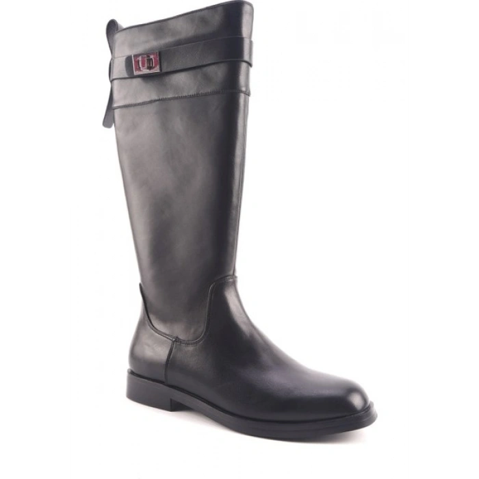 Nine West VARE 4PR Siyah Kadın Düz Çizme