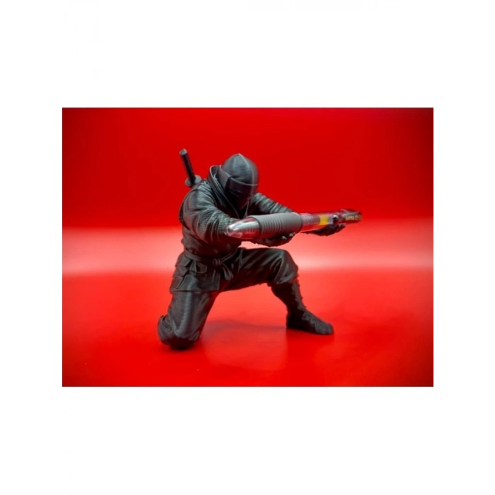 Ninja Kalemlik - Masaüstü Dekoratif Organizer | Ofis & Ev İçin Şık Kalem Tutucu, Hediye Seçeneği - Ninja Pen Holder - Custom Desk Decoration!