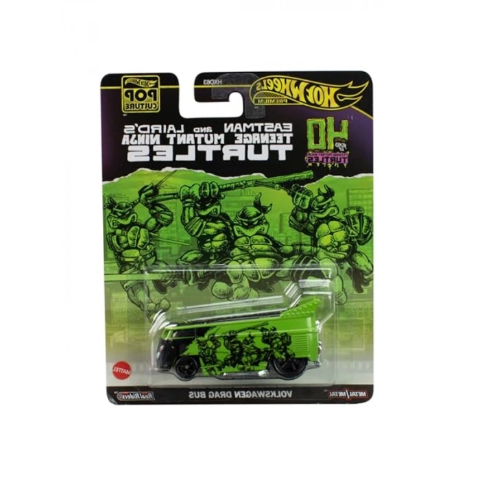 Ninja Kaplumbağalar Transporter Araba Modeli - 8 cm Uzunluk