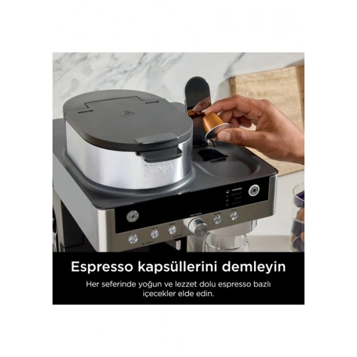 Ninja prestige Dualbrew Filtre ve Kapsül Kahve Makinesi