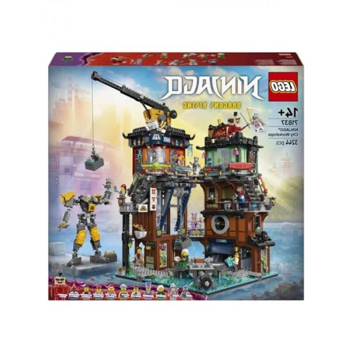 Ninjago Temalı Şehir Atölyesi, Eğlenceli Yapım Seti