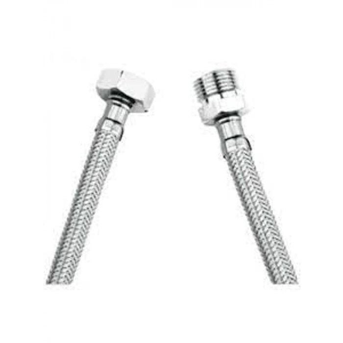 Nipelli Flex Hortum Bağlantısı, 3/8 X 3/8 Oynar Rakor