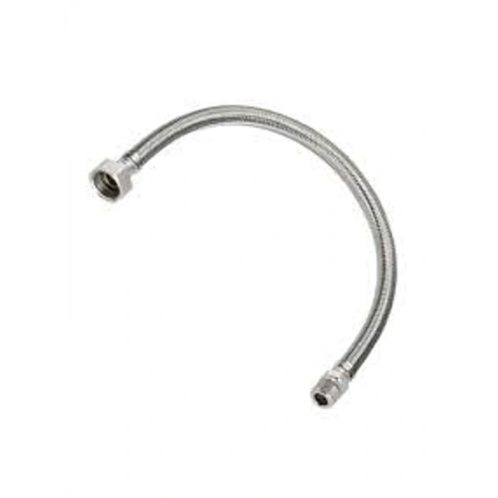 Nipelli Flex Hortum Bağlantısı, 3/8 X 3/8 Oynar Rakor