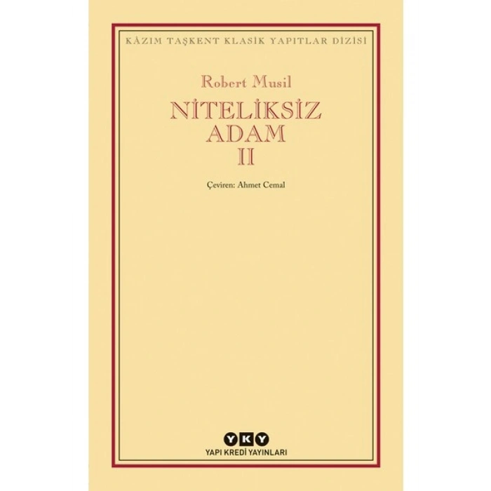 Niteliksiz Adam 2 - Robert Musil
