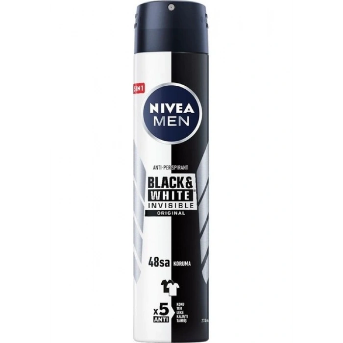 Nıvea Deodorant Men Invisible Black&White Leke Karşıtı 200ml
