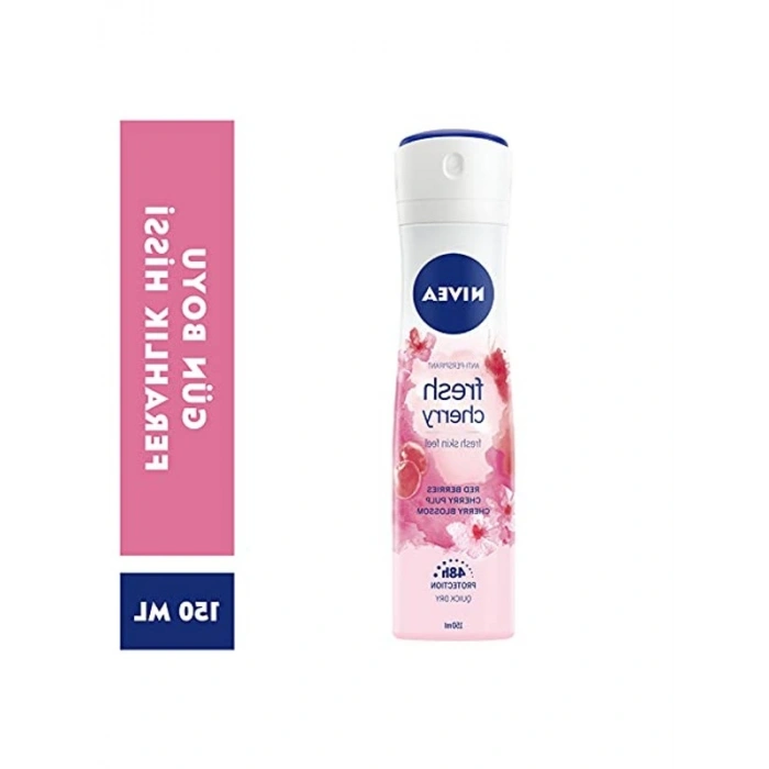 Nivea Fresh Cherry Kadın Sprey Deodorant, 150 ml