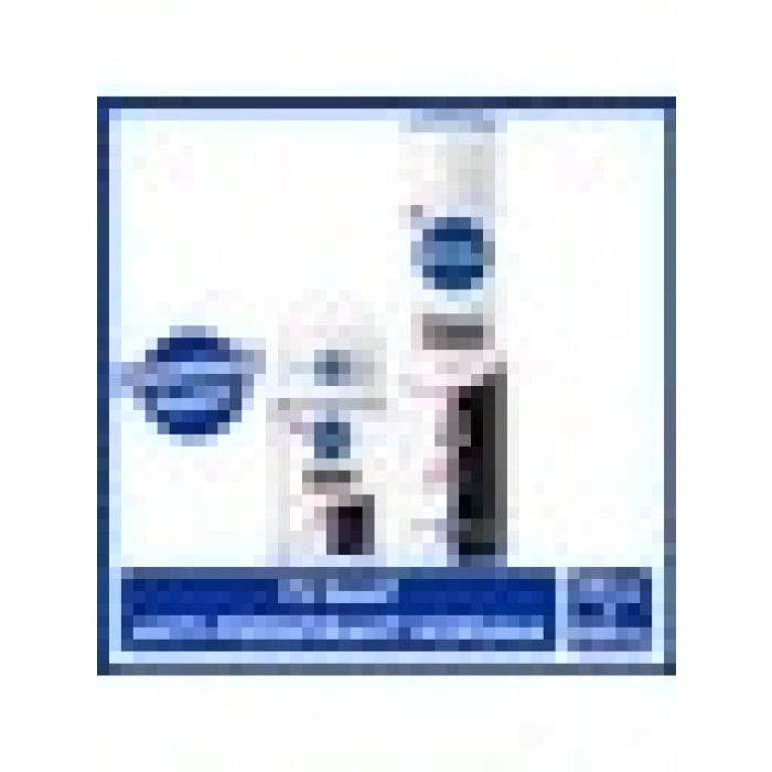 NIVEA Kadın Sprey Deodorant Black&White Clear 150ml ve Mini Roll-on Black&White Clear