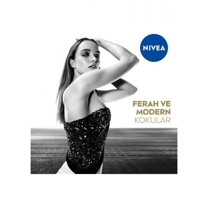 NIVEA Kadın Sprey Deodorant Black& White Invisible İpeksi Pürüzsüzlük 150ml; Ter ve Ter Kokusuna Karşı 48 Saat Anti-perspirant Deodorant Koruması; Hassas Koltuk Altı