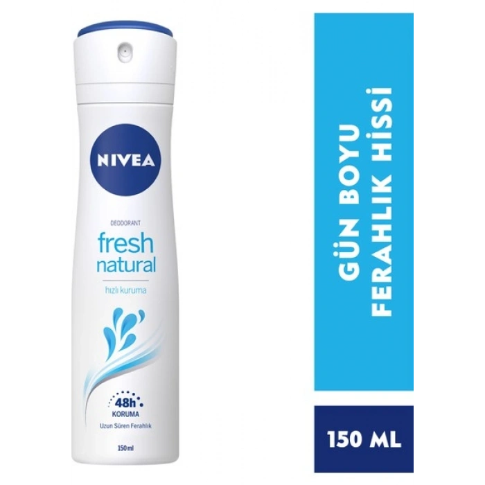 NIVEA Kadın Sprey Deodorant Fresh Natural 150ml