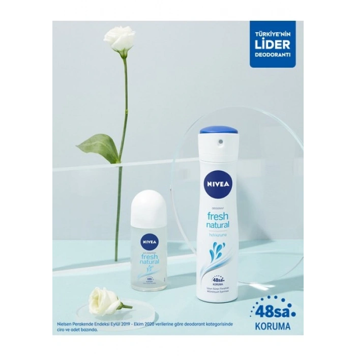 NIVEA Kadın Sprey Deodorant Fresh Natural 150ml