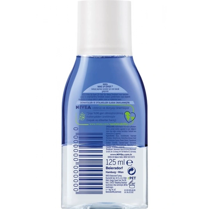 Nivea Make Up Expert Çift Fazlı Göz Makyaj Temizleyici 125 ml