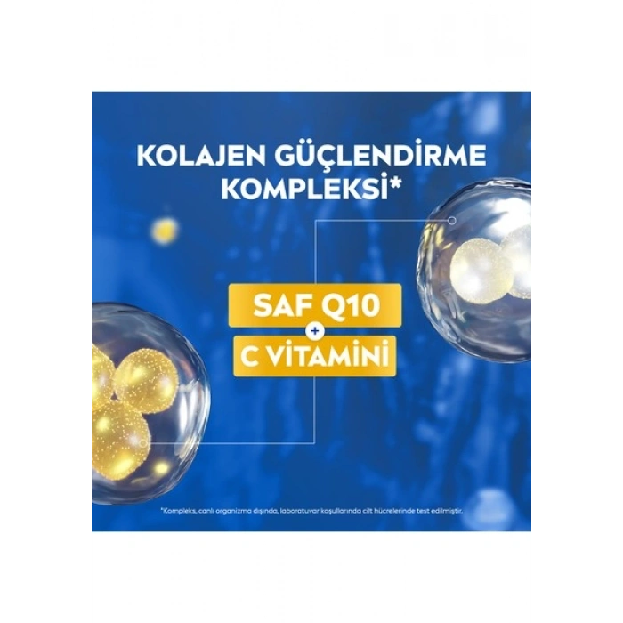 NIVEA Vücut Losyonu Q10 + C Vitamini 250ml, 48 Saat Vücut Nemlendirme, 10 Günde Sıkılaşma, Normal Ciltler için, Vücut Bakım