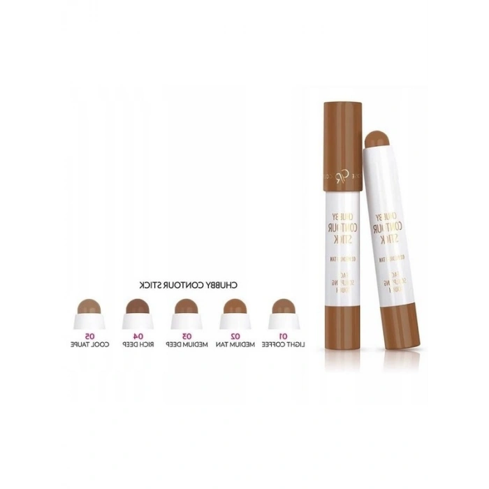 No: 03 Medium Deep mat saten kontür stik