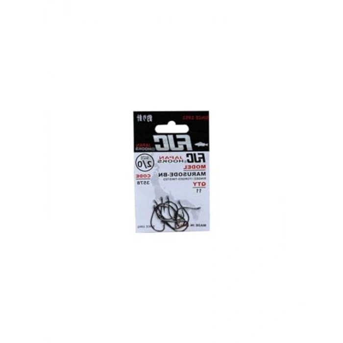 No:2/0 Black Olta İğnesi, 11 Adet Paket İçeriği ile