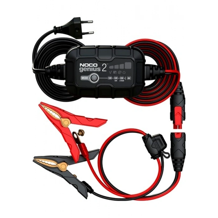 Noco Genius2 6V/12V 40A Akıllı Akü Şarj Ve Akü Bakım/Desülfatör