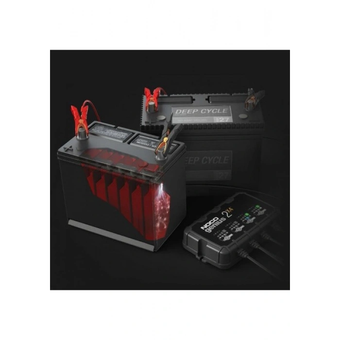NOCO GENIUS2X4 6V/12V 40A Çoklu/4’Lü Akıllı Akü Şarj ve Akü Bakım/Desülfatör